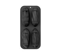 Ensemble De Moules De Cuisson En Silicone - 4 Cavités Résistantes À La Chaleur, Plateau En Forme De Dessert À Dégagement Facile, Moule De Cuisine Flexible Antiadhésif Pour Gâteau Au Chocolat Pour Mais
