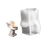 Ensemble de moules décoratifs en silicone angélique, accessoire polyvalent pour gâteaux et moules époxy stimulant l'imagination