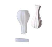 Ensemble de moules en silicone de qualité professionnelle pour vase en forme de spirales - Accessoires de décoration de maison pour loisirs créatifs, art floral, décoration de bureau