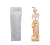 Ensemble de moules en silicone en forme de colonne romaine pour savon, chocolat, fondant