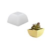 Ensemble de moules en silicone flexible pour créer des tasses en verre en forme de rose et des bases de bougeoirs émaillées pour la fabrication de résine et de savon