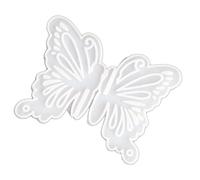 Ensemble de moules en silicone pour décoration de gâteaux et bonbons Motif papillon et chocolat