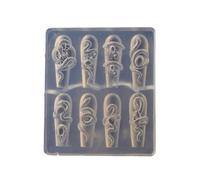 Ensemble de moules en silicone pour nœud d'arc élégant pour créer des ongles, des boucles d'oreilles et des colliers, outil d'artisanat, mode déclaration de mode, moule créatif en silicone