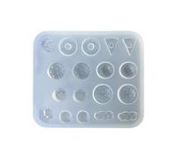 Ensemble de moules en silicone pratiques pour la fabrication de bijoux divers et faits à la main