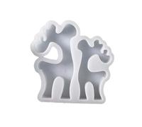 Ensemble De Moules En Silicone Résine Countdwons Moule Silicone À Double Élan Noël Pratique Pour La Décoration La Maison Artisanal Pour Les Amateurs Bricolage