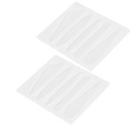 Ensemble de Moules Géométriques à Barre époxy, Moules Cricclip à Libération Facile pour les Projets à Faire Soi-même, Moule à Cheveux en Silicone en 2 Pièces Idéal pour les Amateurs D'artisanat, Type