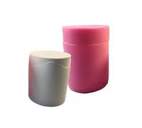 Ensemble de moules géométriques portables en silicone conçus pour la fabrication de récipients géométriques créatifs