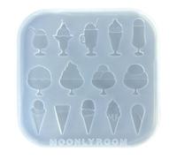Ensemble de moules pratiques en silicone pour la fabrication de divers projets d'artisanat et de bijoux faits à la main, accessoires robustes