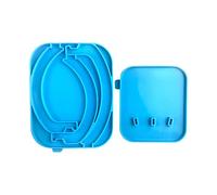 Ensemble De Moules Présentoir Médailles 2 Pièces Comprenant Un Porte-clés Organisateur Bijoux Moule En Silicone Et Moule Base Carrée Des Moules