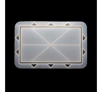 Ensemble de moules rectangulaires en silicone pour sac à main en résine époxy
