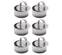 Ensemble de moules ronds en acier inoxydable pour pâtisserie, , gâteaux,