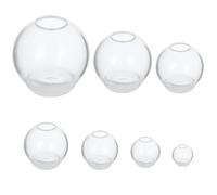 Ensemble de moules sphériques en silicone transparent pour loisirs créatifs, bijoux, bougies, savons et lumières décoratives