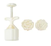 Ensemble de moules traditionnels en forme de rose pour haricots verts, outil de façonnage de dessert, outil de cuisson à dessert, outil pour la cuisson à la main