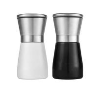 Ensemble de moulin à poivre en verre rechargeable avec moulin à poivre et barbecue