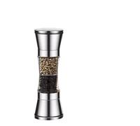 Ensemble de moulin à sel et poivre en acier inoxydable double tête, manuel grosseur réglable, Gadget cuisine Pour la Cuisine