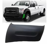 Ensemble de moulures de barre de pare-chocs avant super résistantes pour Ford F-250 2011-2016 et F-350 - Finition texturée en ABS noir, remplacement direct
