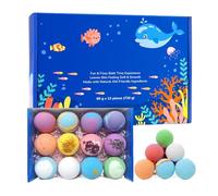 Ensemble De Mousse De bainMoussant - 12 Pièces Boules De bainParfumées, Nettoyant À Bulles Doux Pour La Peau, Solution De bainRelaxante D'aromathérapie, Produit De Soin En Mousse Hydratante Douce |