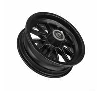 Ensemble de moyeux de roue avant et arrière pour trottinette électrique KUKIRIN G2 Pro DB, avec pneus sans chambre à air 9 x 3,0-5,5 pour conduite en extérieur (roues noires)