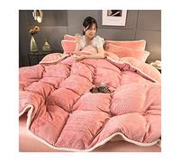 Ensemble de Nappe de lit de lit TFBHL Hiver Coral Fleece Litteur de literie avec draps de lit Couverture DE COURANCE 4PC Couper Coupe COUVERNE