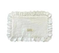 Ensemble de napperons décoratifs en dentelle en forme de cœur pour dîners romantiques, réceptions de mariage, dessus de table en coton lavable en tissu lacets, napperons et serviettes de table
