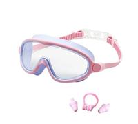 Ensemble de Natation pour avec Lunettes antibuée Pince-Nez et Bouchons d'oreilles oculaire adaptée aux garçons Filles dès 3 Ans jusqu'à 16 Ans idéal baignade Estivale