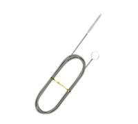 Ensemble De Nettoyage De Drague De Vidange De Réfrigérateur, Longue Brosse À Récurer Flexible For Réfrigérateur, Outil De Dragage D'eau, Brosse De Bobine De Nettoyage De Tube D'eau