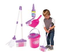 Ensemble de nettoyage de jouets pour - ABS Housekeeping Fingend Play Tools Sets | Finge Play Set pour filles garçons 3+ | Kit de balai de jouet Todler pour le nettoyage de la maison