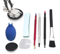 Ensemble De Nettoyage Des Cadrans De Montre, Kit De Suppression De Liaison De Montre, Ensemble De Tournevis À Bijoux, Gestion Efficace De La Poussière, Soigneusement Conçu, 8x3cm / 3.15x1,18 Pouces Po