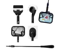 Ensemble de Nettoyage pour Aquarium Brosse Nettoyante 4-en-1 à Gravier