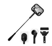 Ensemble de Nettoyage pour Aquarium,Brosse Nettoyante 4-en-1 à Gravier - Outils de Nettoyage pour l'Aquarium - Pour Une Utilisation Domestique Eau Douce Et Eau Salée Bettas Tortues Crevettes Et Étangs
