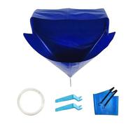 Ensemble de nettoyage pour climatiseur - Kit de housse de lavage divisée, sac de protection, système de de tuyau de vidange, engrenage de l'unité intérieure, contrôle des fuites d'équipement de