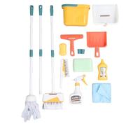 Ensemble de Nettoyage pour Enfants, développement éducatif précoce, Bonnes habitudes de Nettoyage, Ensemble de Jeu de Simulation pour la Maison, Kit Complet de Jouets en Plastique