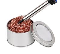 Ensemble de nettoyants à souder - Boule de nettoyage de fil, boule à dessouder emballée, nettoyant pour pointe de fer à souder | Boule de nettoyage pour surfaces à souder en acier inoxydable, boule d'