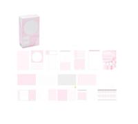 Ensemble de notes autocollantes adhésives design, Pk | Bloc-notes de dessin animé polyvalent pour les décorations de planificateur, bloc-notes adhésif fort pour la