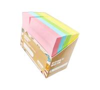 Ensemble de notes autocollantes de 900 feuilles pour rappels | Quatre couleurs de notes visibles, marqueurs visuels distincts pour les catégories, référence claire lors de la