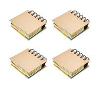 Ensemble de notes autocollantes de conception de palettes de pastel multicolores, bloc-notes adhésif puissant polyvalent pour journal, scrapbooking, utilisation de palettes de pastels