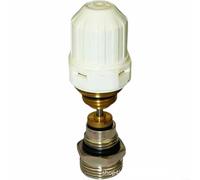 Ensemble de noyau de valve de chauffage au sol en laiton avec soupape à aiguille à ressort automatique et volant pour une régulation précise du débit sur collecteur et tuyau de retour, filetage M30 x