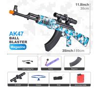 Ensemble De Odorbl84électrique M416,Jouet De Tir De Haute Précision,Jouet D'extérieur Parfait,Cadeau D'anniversaire,Balles Exclues - Type White Blue #B