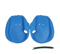 Ensemble de pagaies de natation pratiques | 2 palmes de natation pour , pagaies d'entraînement, accessoires de nageur bleu, aide à la musculation pour améliorer le positionnement de la main