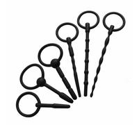 Ensemble de paille en silicone écologique noir, simple et élégant, solide et durable, facile à nettoyer, durable et hygiénique pour vos diverses exigences - Z