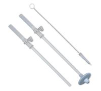 Ensemble de pailles lestées et brosse pour grande tasse Tippy Up, 300 ml (série 3)