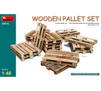 Ensemble De Palettes En Bois 1:48 Kit De Modèle En Plastique MINIART