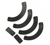 Ensemble de palettes en caoutchouc pour souffleuse à neige à une étape de 53,3 cm compatible avec 753-04472 953-04472 et modèles 2004 et plus
