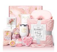 Ensemble de panier cadeau pour femme, coffret cadeau bien-être et soins personnels, cadeau d'anniversaire inspirant pour mère, grand-mère, sœur, amis