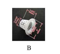 Ensemble De Panier En Filet Pour Pot À Mailles, Collier Clone, Insertion De Mousse, Plante Hydroponique Aéroponique, 10 Pièces.White - B