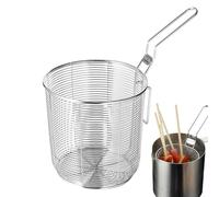 Ensemble De Paniers À Frites - Passoire À Friture, Mini Panier De Service, Outil De Friture De Restauration Rapide | Mini Panier De Service Pour Scénario Chips, Crevettes, Pâtes, Frites, Apéritifs, Co