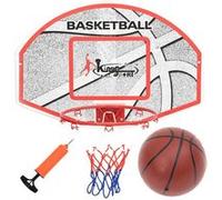 vidaXL Ensemble de panneau de basket mural 5 pcs 66x44,5 cm Noir – Jouet pour enfants 80352