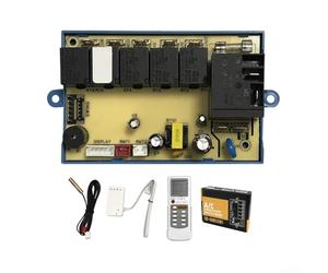 Ensemble de panneau de commande de climatisation QD-U08C, système de contrôle de rénovation à la maison, écran d'affichage noir froid