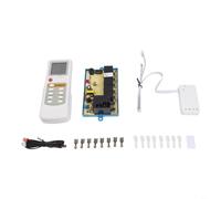 Ensemble de panneau de commande de climatiseur compatible avec QD-U08C (SW), pour kit de mise à niveau de carte mère du système CVC, pour contrôleur CA pour thermostat de chauffage et de
