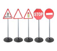 Ensemble De Panneaux De Signalisation Routière, Panneaux De Rue, Panneaux De Signalisation Routière, Ensemble De Jeu, Cadeau D'apprentissage Éducatif, Équipement De Jeu De Simulation, Éducation Pour